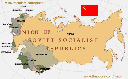 soviet union map screen