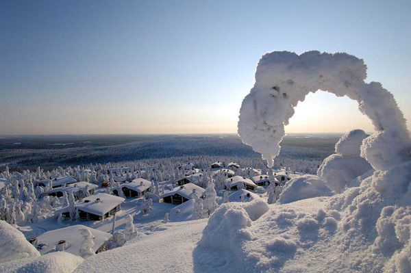 Winter landscape, Iso-Syote