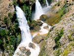 Waterfalls, Aladaglar, Kayseri province, Turkey photo