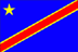 Democratic Republic of Congo flag