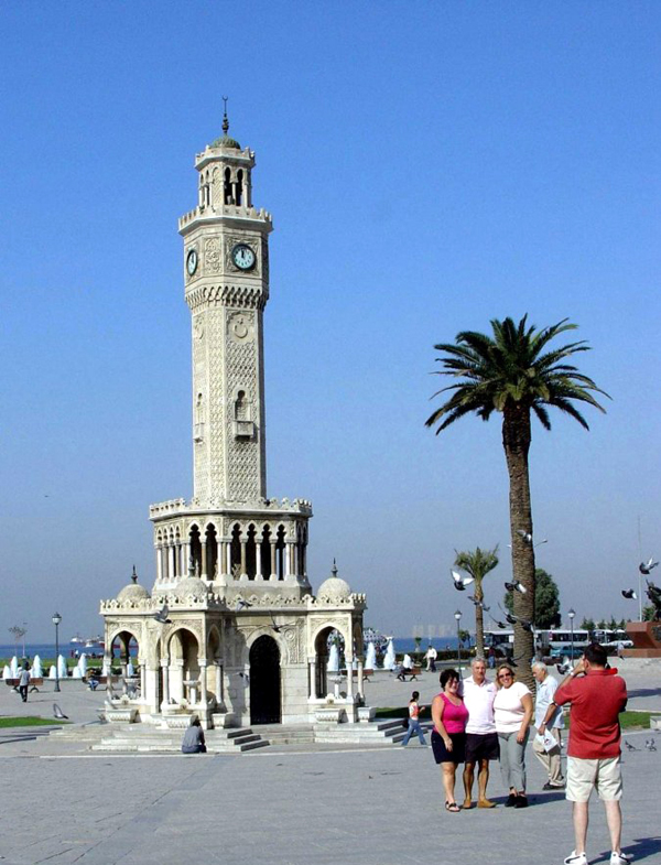 Clock tower, Izmir, Turkey photo
