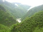 Mountains and lake, Giresun province, Turkey photo