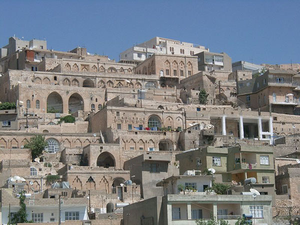 Old town cityscape,Mardin, Turkey photo