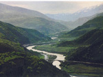 River valey, Tunceli province, Turkey photo