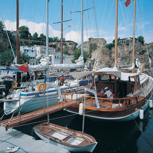 Sailboats, Antalya, Turkey photo