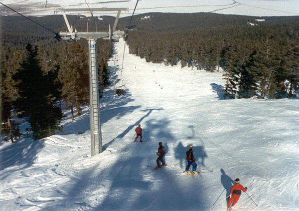 Skiing, Kars province, Turkey photo
