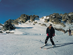 Skiing, Bolu province, Turkey photo