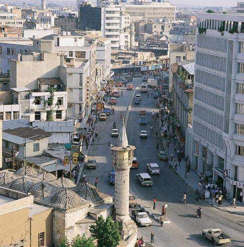 Street scene, Adana, Turkey photo