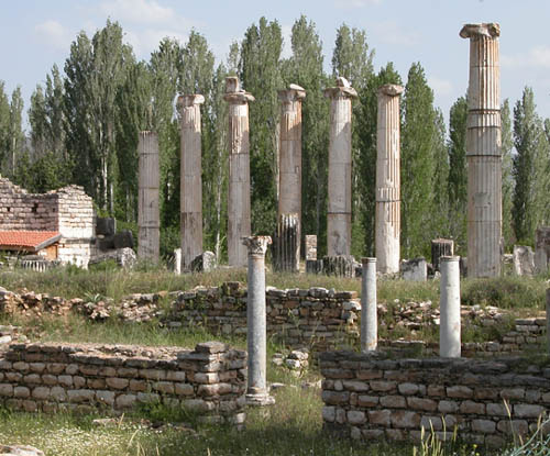 Temple of Aphrodite, Aphrodisias, Aydin province, Turkey photo