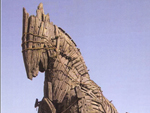 Troyan horse, Canakkale, Turkey photo