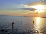 Windsurfing and canoeing, Van, Turkey photo