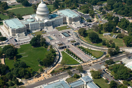 East front plaza of the US Capitol building, Washington, District of Columbia, United States photo