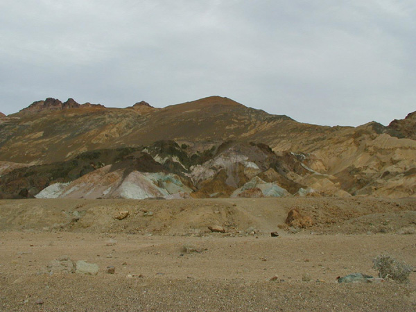 The Artit's Palette along the Artist's Drive, Death Valley, California, United States photo