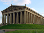 The Parthenon, a full-size recreation of the Parthenon on the Acropolis of Athens, in Centenial Park, Nashville, Tennessee, United States photo